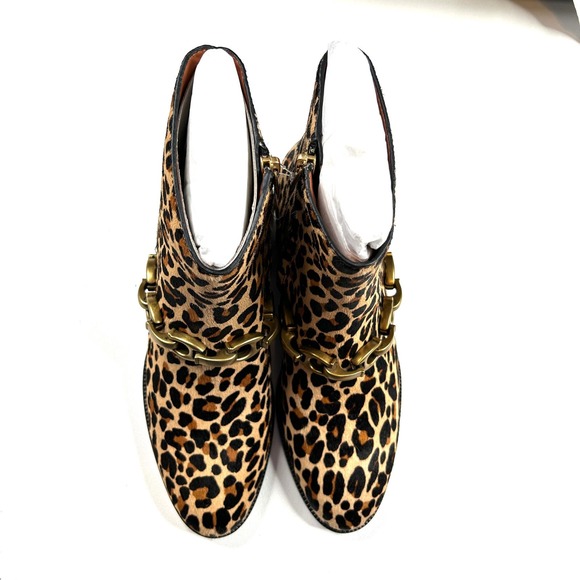 Coach | Allen Signature Chain Boot Natural NEW Size 8.5 - Picture 3 of 11